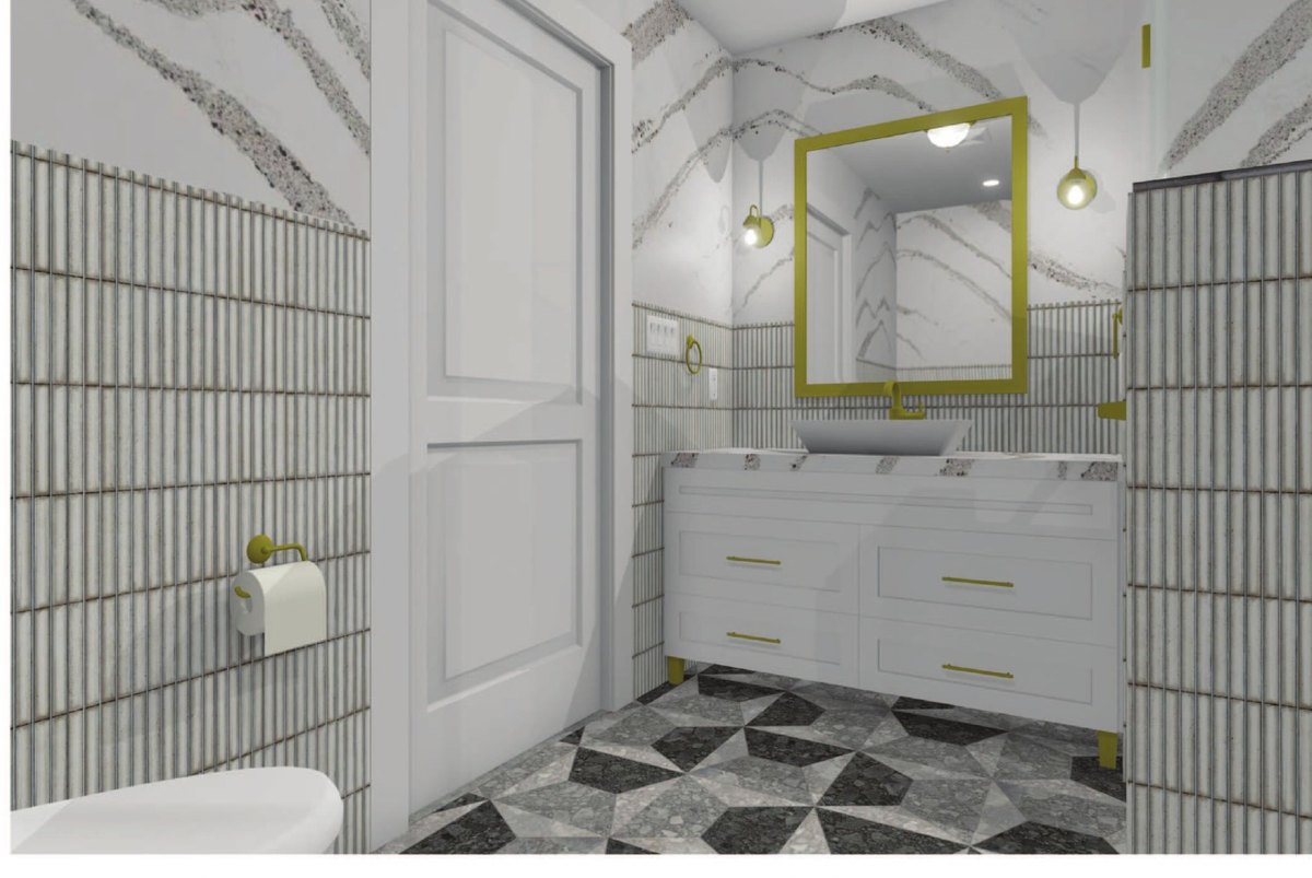 Contemporary bath
